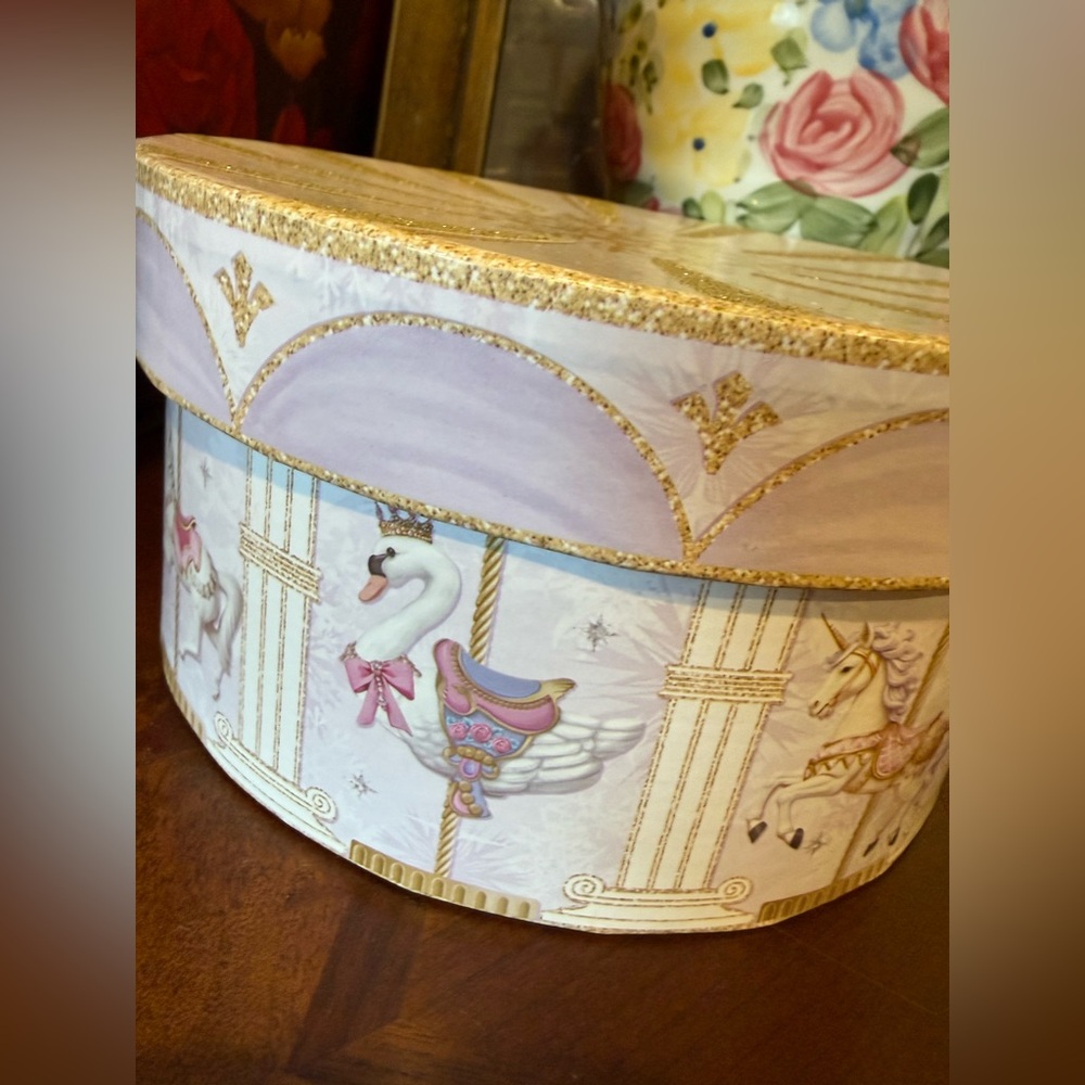 Ashland Gold and Purple Decorative Box - Picture 3 of 10